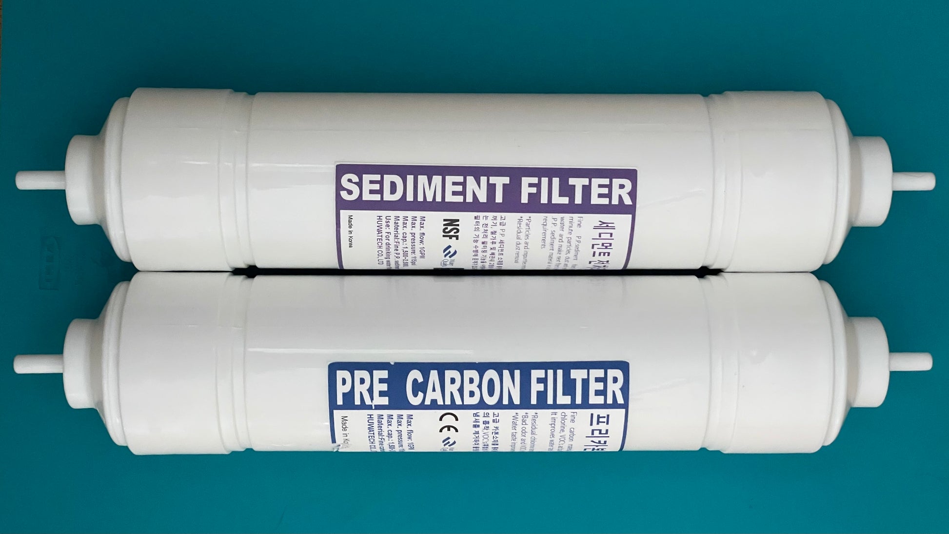 Pre Filter Set (Includes One Sediment Filter and One Pre Carbon Filter)