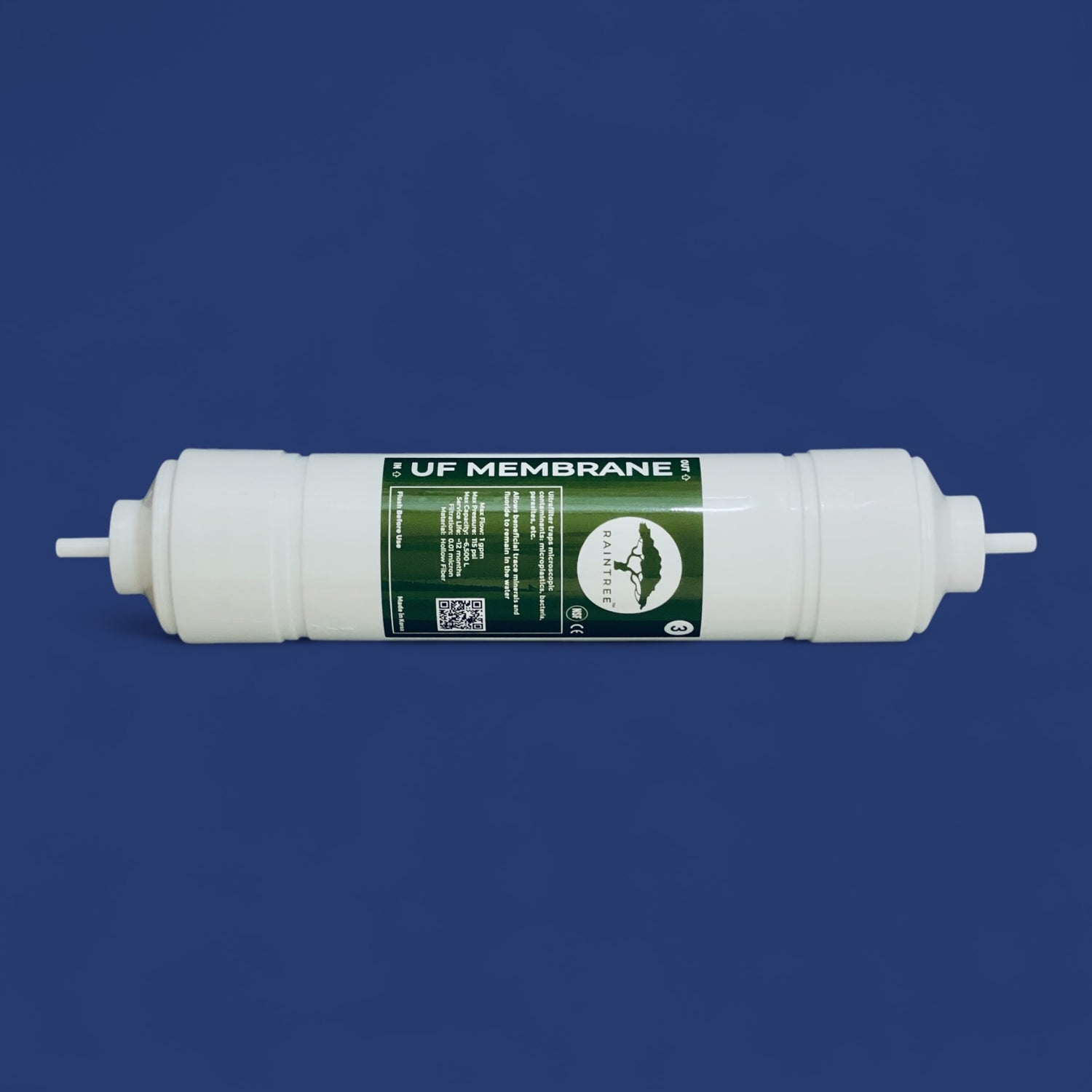 Raintree UF Ultrafilter Memebrane. Used for water coolers and undersink water filtration systems.