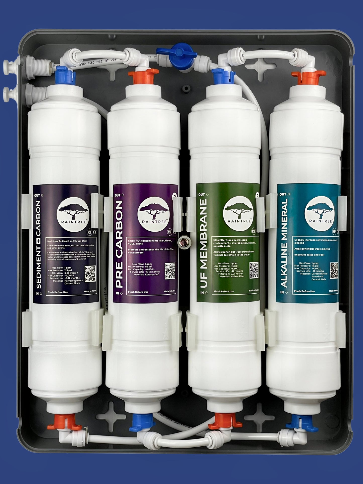 Under-Sink Ultrafiltration (UF) Filtered Drinking Water System