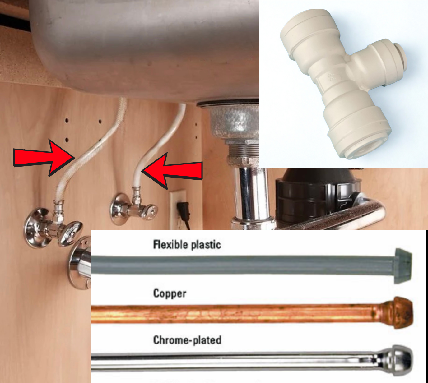 Under-Sink Ultrafiltration (UF) Filtered Drinking Water System