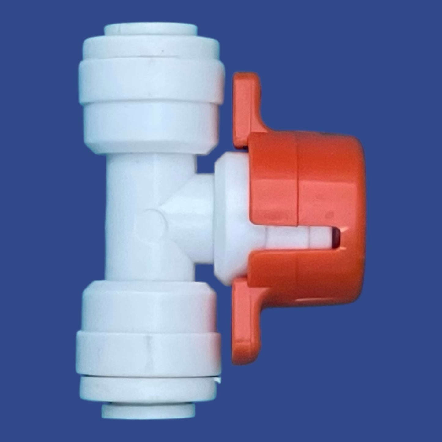 1/4” T push fitting. Used for water filtration systems.