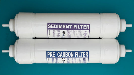 Pre Filter Set (Includes One Sediment Filter and One Pre Carbon Filter)