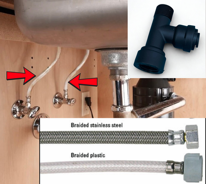 Under-Sink Ultrafiltration (UF) Filtered Drinking Water System